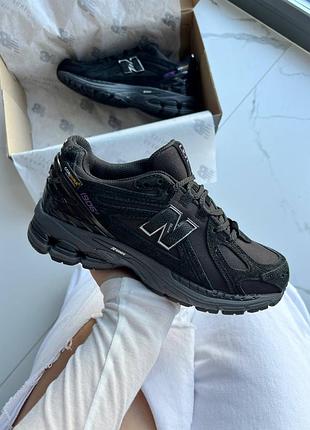 Стильные кроссовки на осень new balance 1906r cordura full black purple