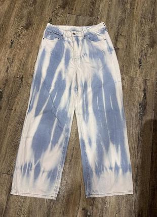 Джинси моми широкі різнокольорові