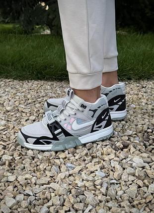 Кросівки nike air trainer utility sp (gray & black)