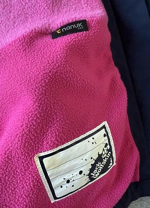 Jack wolfskin утеплена куртка для дівчинки 6