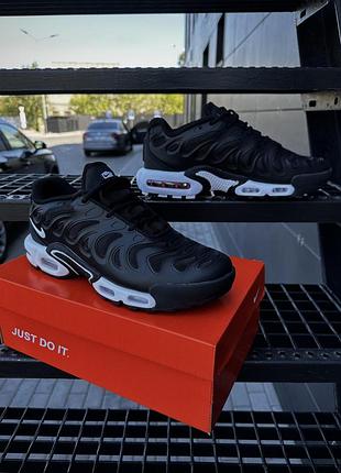Кроссовки nike air tn plus drift (black &amp; white) 3