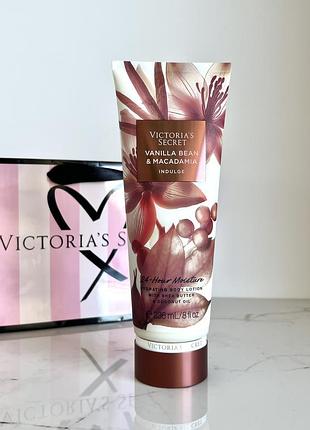 Парфумований лосьйон vanilla bean & macadamia victoria’s secret victoria оригінал крем вікторія сікрет макадамія