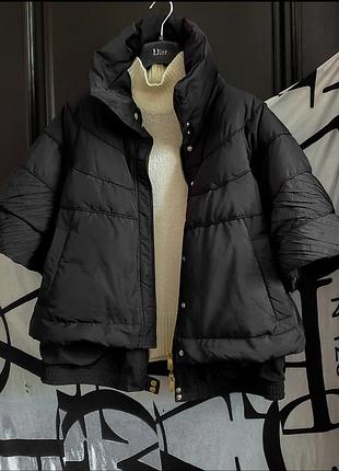 Пухова куртка трансформер