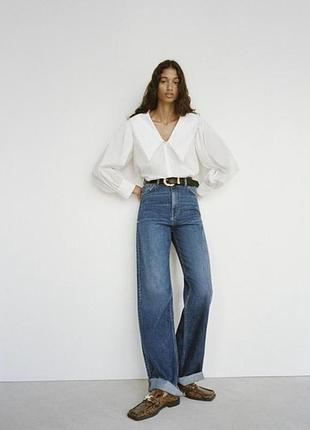 Блузка жіноча zara біла