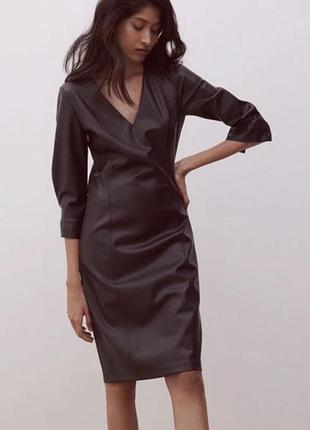 Сукня з еко шкіри xs,s,m