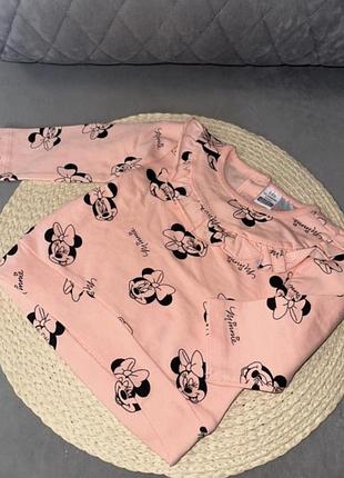 Lcwaikiki disney minnie mouse свитшотик тонкая двухнитка без утепления внутри петелька