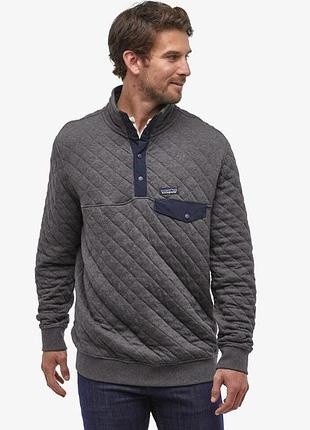 Кофта, пуловер patagonia organic cotton quilt snap-t pullover