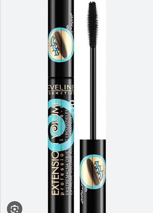 Туш для ресниц 4d водостойкая, длина, объем