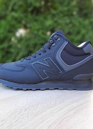❄️зима
nеw balance 574 высокие черные нубук