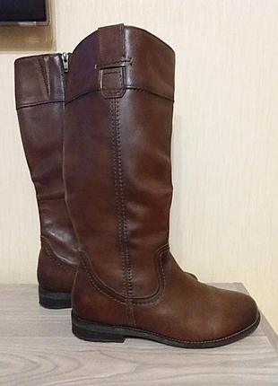 Шкіряні чоботи демі