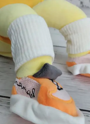 Плед м'яка іграшка 3 в 1 банан 5