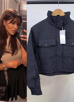 Куртка бомпер bershka