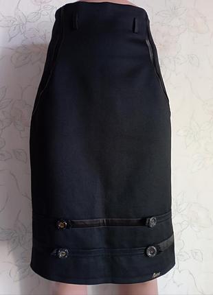 Спідниця міді , спідниця-олівець чорна офісна ukraine 3