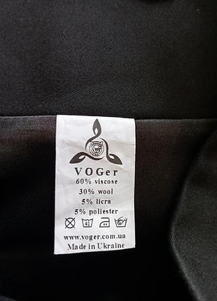 Спідниця міді , спідниця-олівець чорна офісна ukraine 9