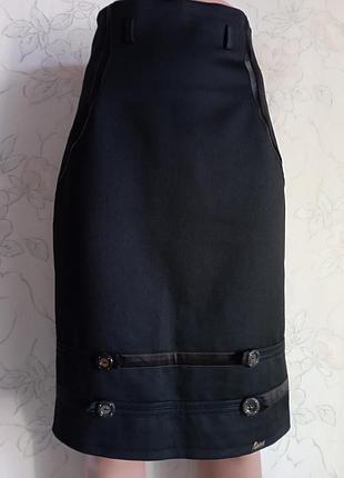 Спідниця міді , спідниця-олівець чорна офісна ukraine