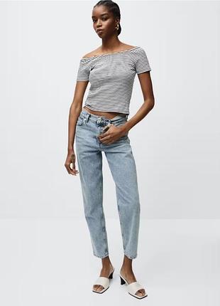 Джинси mom mango