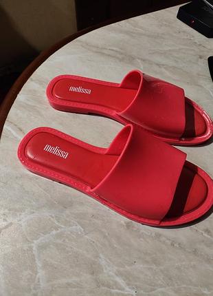 Melissa шлепанцы с запахом melissa