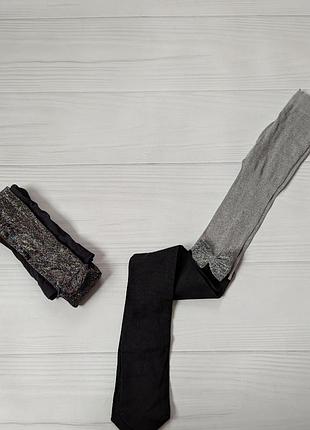 Колготки люрекс 8-10р