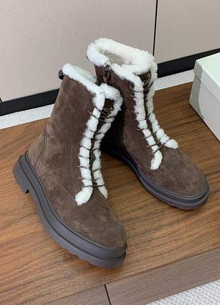 Ботинки женские с мехом