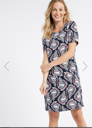 Якісна лляна сукня marks&spencer, р.8