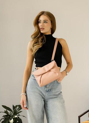 Сумка кросс-боди rose szn пудра