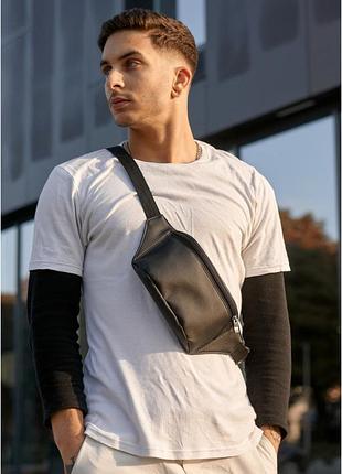 Сумка на пояс бананка sambag tirso msh черная