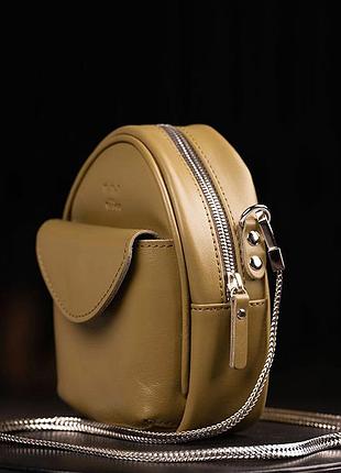 Міні-сумка kroha оливкова 2