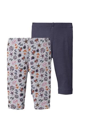 Шорты велосипедки (набор) lupilu на девочку р.86-92, 12-24 месяца, 77050