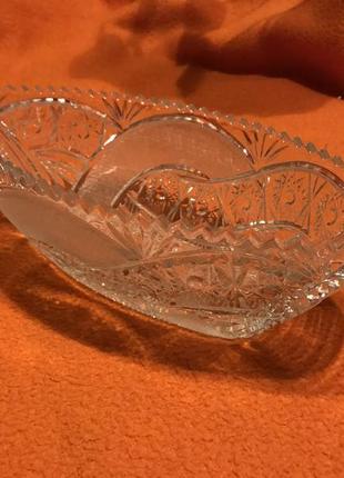 Кришталева ваза для конфет🍬