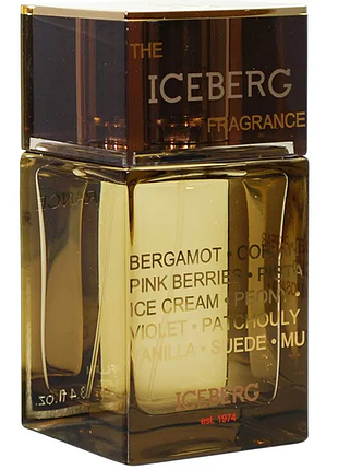 Iceberg, the iceberg fragrance, парфумована вода