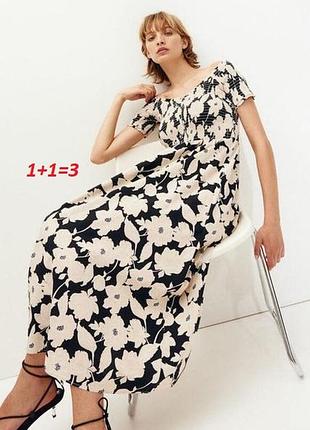 1+1=3❤️стильна та гарна сукня з натуральних тканин від h&m