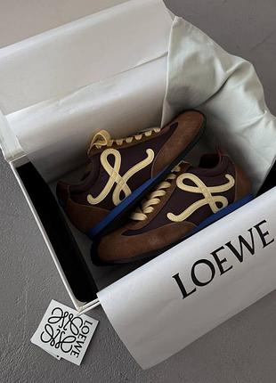 Жіночі кеди loewe ballet runner coffee