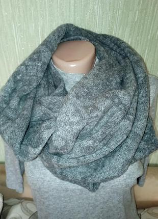 Шарф хомут альпака шерсть 🐏🐏🐏