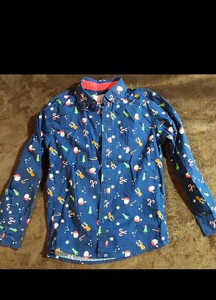 Новогодняя рубашка рубашка