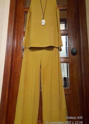 Костюм 🌼#двойка#🌼 горчица 🌼