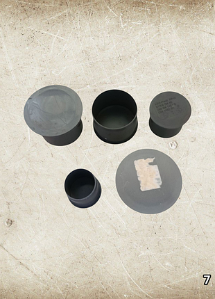 Заглушка канализационная пвх микс.