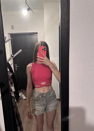 Рожевий топ