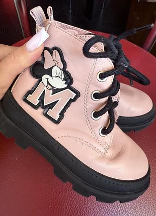 Черевички для дівчинки мікі h&m, розмір 23