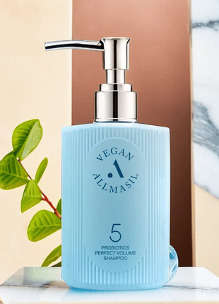 Allmasil 5 probiotics perfect volume shampoo шампунь для объема волос увлажняющий