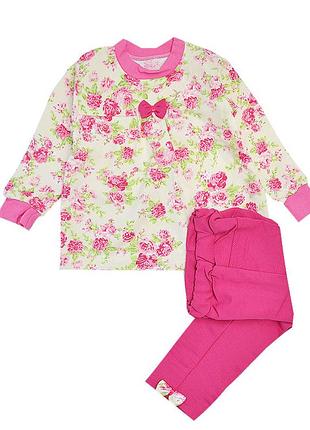 Костюм «квіти» двонитка 110 р