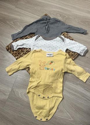 Боді для новонароджених на довгий рукав