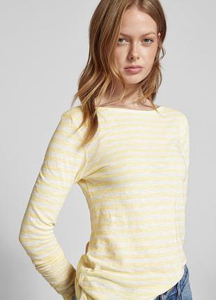 Котоновий лонгслів від marc o’polo