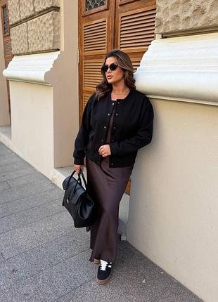 Жіночий кашеміровий бомбер | 1223