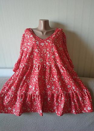 Блуза полиэстер идеальное состояние р 22