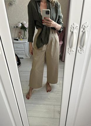 Красивые брюки карго от zara