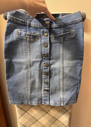 Джинсова спідниця