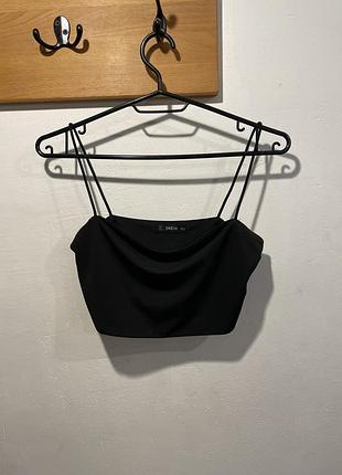 Топ shein чорний s-m