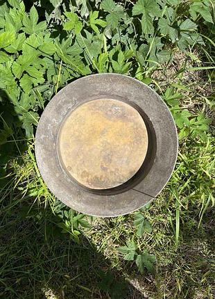 Медный таз миска