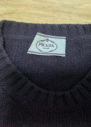 Світер з вишивкою prada p.42 2