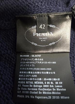 Світер з вишивкою prada p.42 6